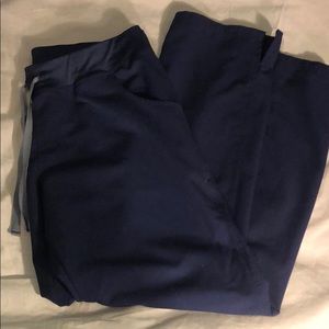 Figs cargo pants- size large- navy